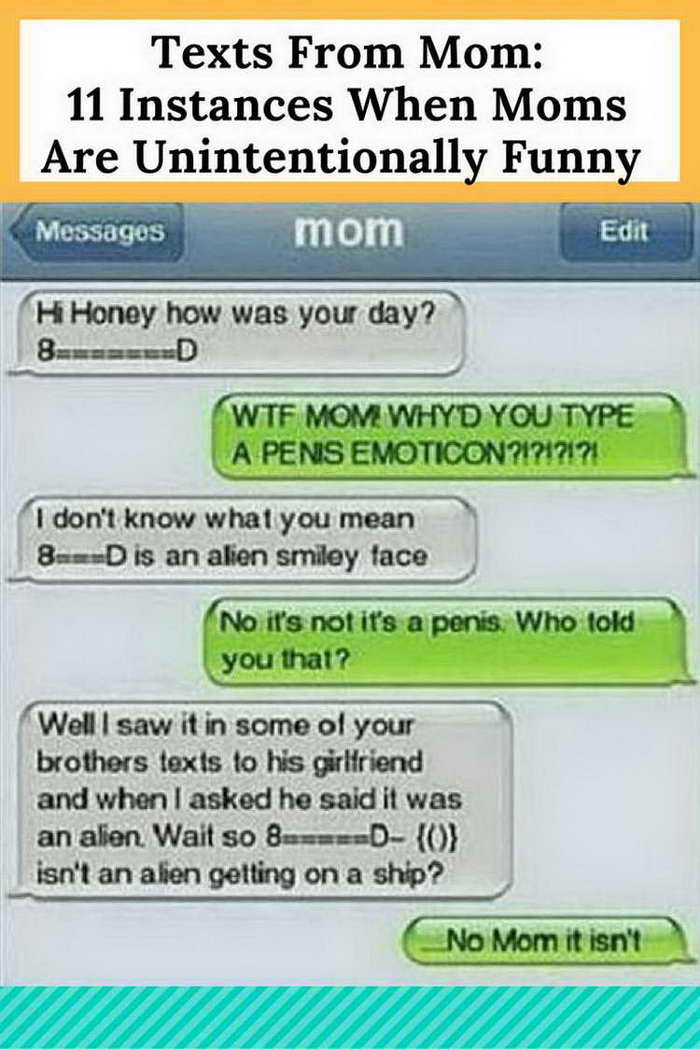 Texts from mom: 11 instances when moms are unintentionally funny (or not)