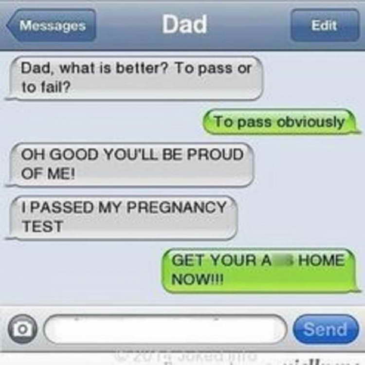 These Awkward Father Daughter Text Fails Will Make You Cringe Inside Out
