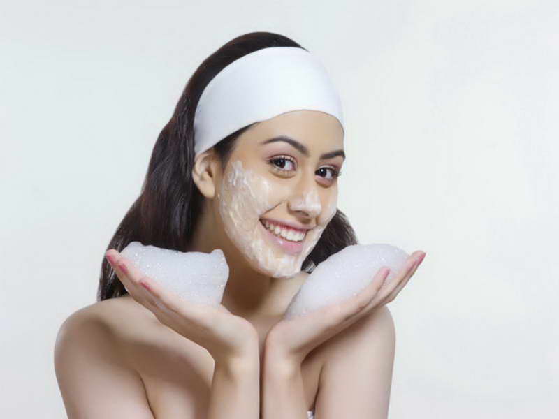 skin care at bedtime