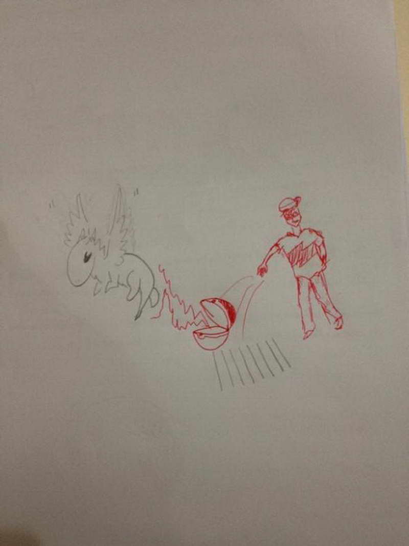Kids Drew All Over Their Homework, and So Their Teacher Drew Back